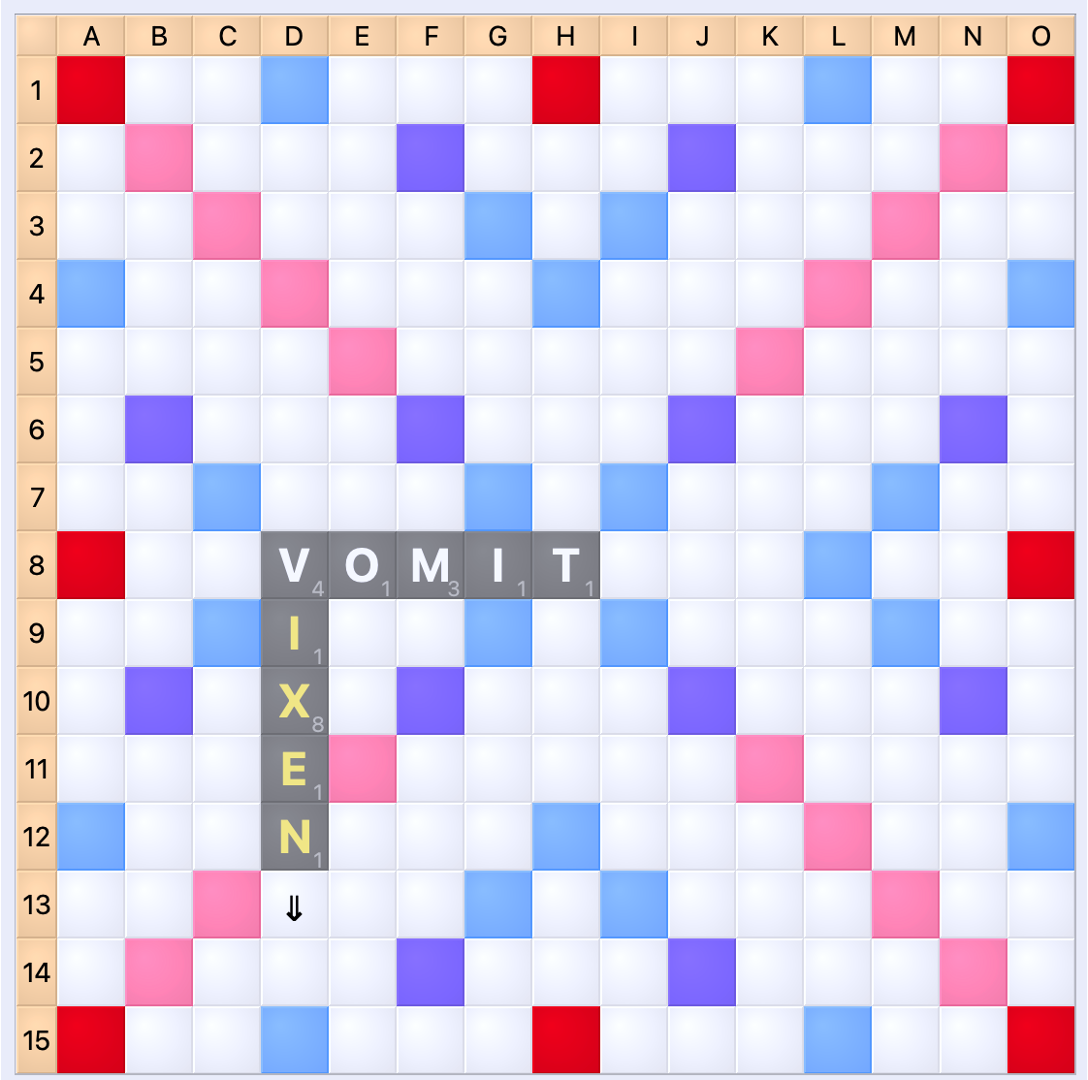 Playing VIXEN.